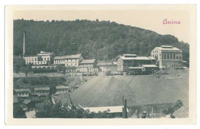 2766 - ANINA, Caras-Severin, panorama, Romania - old postcard, real Photo - unused foto