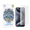 Folie sticla iPhone 15 Pro Lito 9H Tempered Glass, transparenta