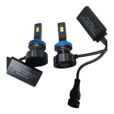Set 2 Becuri LED H11 Canbus 120W &ndash; 12000 LM, 6000K Alb Rece, V20