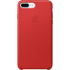 Husa Capac Spate Piele Rosu Apple iPhone 7 Plus foto