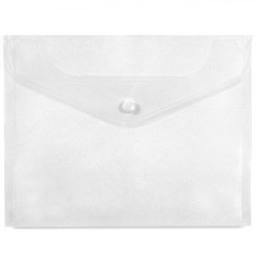 Mapă Documente Plastic, A5, Capac Transparent, Cu Capsă