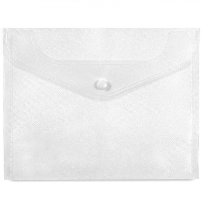 Mapă Documente Plastic, A5, Capac Transparent, Cu Capsă