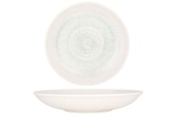 ID Fine Farfurie ad&acirc;ncă - Glacier - Porţelan - 25 cm (1140cc) - set de 6