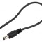 Cablu Alimentare DC 5,5/2,5 Negru 0,25m