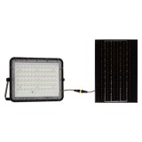 Reflector Cu Incarcare Solara 15w 1200lm 4000k - Negru, Vtac