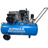 Compresor de aer ZA65-100L AIRMAX, aer refulat 290 l/min, butelie 100 L 230V