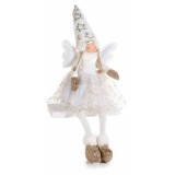 Figurina Inger alb auriu 17x10x52 cm
