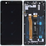 Nokia 3 (TA-1020 TA-1032) Unitate de afișare completă neagră 20NE1BW0003