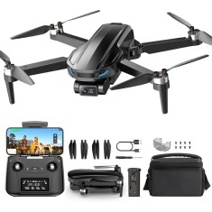 Drona cu Telecomanda D65, Camera 4K, WiFi 5G, GPS, Retur Automat, Gimbal 2 Axe, Stabilizare Imagine, Mentinere Altitudine, Follow Me, Autonomie 26 min