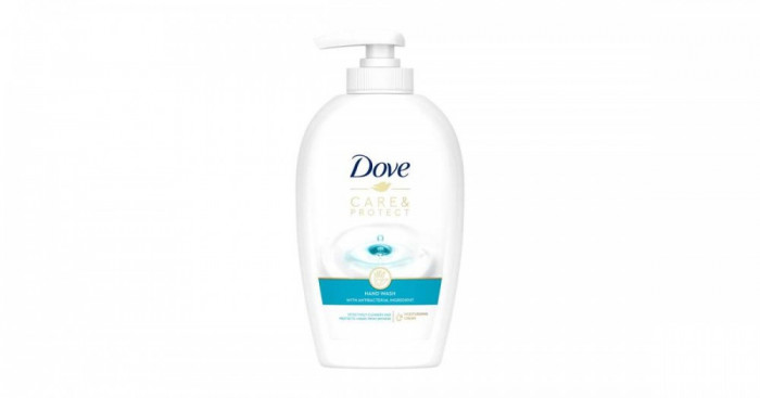 Dove Protect&amp;amp;Care Foly&eacute;kony Kr&eacute;mszappan antibakteri&aacute;lis &ouml;sszetevőkkel 250ml