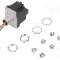 Intrerupator basculant, 3 pozitii, mod comutare (ON)-OFF-ON, DPDT, HONEYWELL - 2TL1-5