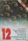 ANALIZA MATEMATICA PENTRU CLASA A XII-A-ION CHITESCU, PETRUS ALEXANDRESCU, MARIUS RADULESCU, SORIN RADULESC-346921