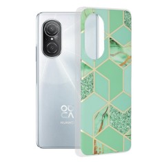 Husa telefon Huawei nova 9 SE - Techsuit Marble Series - Green Hex