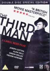 DVD Film de colectie: The Third Man ( Orson Welles; Ed.speciala pe 2 DVD - vezi descriere )