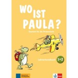 Wo ist Paula? 1+2. Deutsch f&uuml;r die Primarstufe. Lehrerhandbuch zu den B&auml;nden 1 und 2 mit vier Audio-CDs und Video-DVD - Claudine Brohy