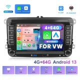 Navigatie Android dedicata Volkswagen, Skoda, Seat, Golf, Passat, Octavia, etc. 7&quot; IPS Touchscreen, 4GB RAM, 64GB ROM, Octa Core, Carplay Wireless, Mi