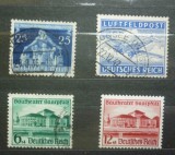 Germania Al Treilea Reich Luftfeldpost Gautheater Saarpfalz Lot 4 Mărci -A666