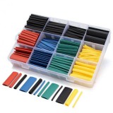 Cumpara ieftin Set 530 tuburi termocontractibile, FAC, pentru izolare cabluri, Multicolor