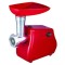Masina de tocat carne, cu motor din cupru, cutite din otel inoxidabil, putere 1300W, accesorii umplut carnati, functie revers, rosu