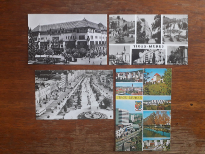 Lot 8 carti postale vintage cu Orasul Targu Mures / CP1