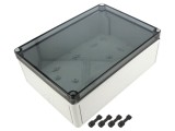 Carcasă universală din policarbonat, IP66, 180x254x90 mm