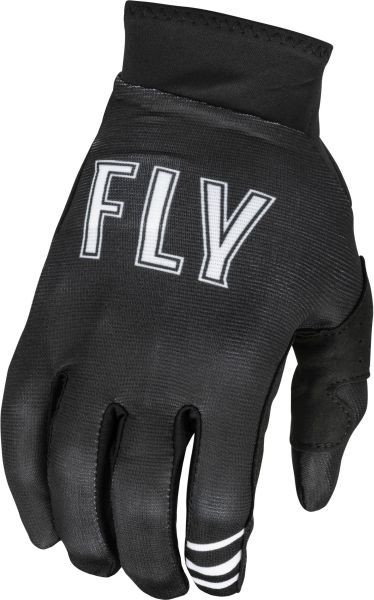 Manusi Moto Fly Racing Pro Lite Gloves, Alb - Negru, Y-Large
