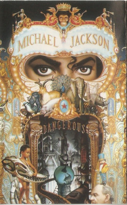 Casetă audio Michael Jackson &amp;lrm;&amp;ndash; Dangerous, originală foto