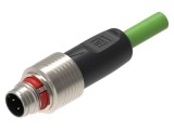 Cablu LUMBERG AUTOMATION M12 4 pini drept 3m pentru senzori și automatizări PP12M-MSSV4D-0342-0300