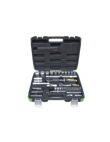 Trusa Chei Tubulare Spline De 1/2 Si 1/4 Cu 61 Piese