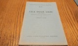 CELE DOUA UNIRI - Stefan C. Ioan - Tiparul Cartea Romaneasca, 1940, 21 p.