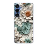 Husa pentru samsung galaxy s25 plus, atasare magnetica, magsafe, 3d flower medley 4