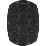Forma de copt Tefal PerfectBake Mini Quiche, aluminiu reciclat, invelis antiaderent, 21x29 cm, negru &amp;amp; maro