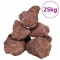 Roci vulcanice, 25 kg, rosu, 10-30 cm