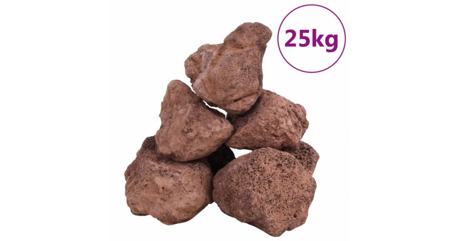 Roci vulcanice, 25 kg, rosu, 10-30 cm | arhiva Okazii.ro