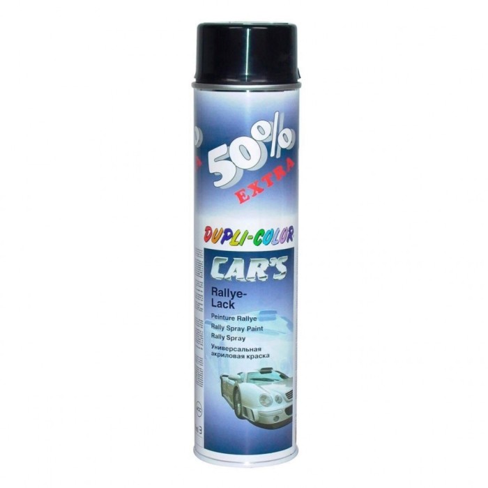 Vopsea spray auto DUPLI-COLOR Car&#039;s, acrilica, negru lucios, 600ml