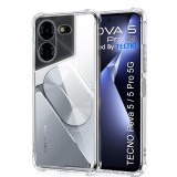 Husa pentru Tecno Pova 5 Pro, Techsuit, Shockproof Clear, Transparenta, Universal