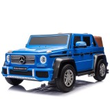 Cumpara ieftin Masinuta electrica copii 5-14 ani, Mercedes G650 Maybach XXL, 24V 14Ah, 2 locuri, roti gonflabile, albastra