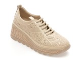 Cumpara ieftin Pantofi GRYXX bej, 210520, din piele naturala