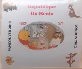 Cumpara ieftin Benin 2009 J.O. Vancouver 2010 , London 2012 Winnie Pooh, desene,nedant.Mnh, Nestampilat