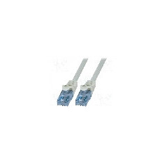 Cablu patch cord, Cat 6a, lungime 10m, U/UTP, LOGILINK - CP3092U