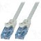 Cablu patch cord, Cat 6a, lungime 10m, U/UTP, LOGILINK - CP3092U