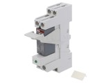 Releu DPDT 110VDC pentru șină DIN