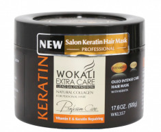 Masca de par Wokali Extra Care Salon Cu Keratina, Colagen si Vitamina E foto