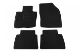 Talpi de covor cu doua straturi, potrivite pentru Honda Civic 2006-2012, 5 usi cu maturi mici pentru spate, set de 4 bucati, negre. Performance AutoTu
