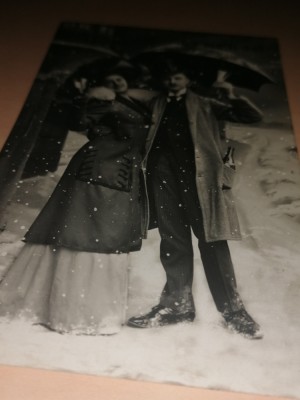 CARTE POSTALA / FELICITARE , STAMPILA BRAILA ,ANII 1900 , foto