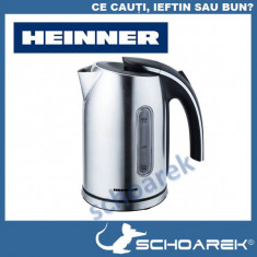 Fierbator Heinner Imenium PF-70, 2200 W, 1.7 l, Inox foto