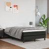 VidaXL Cadru de pat box spring, negru, 120x200 cm, piele ecologică