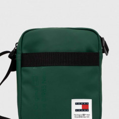 Tommy Jeans borsetă culoarea verde AM0AM11962