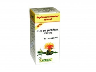 Ulei de sofranel 1000 mg 40 capsule moi - Hofigal Ulei de sofranel 1000 mg 40 capsule moi - Hofigal