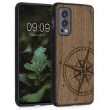 Husa pentru OnePlus Nord 2 5G, Lemn, Maro, 56448.01, kwmobile, Carcasa